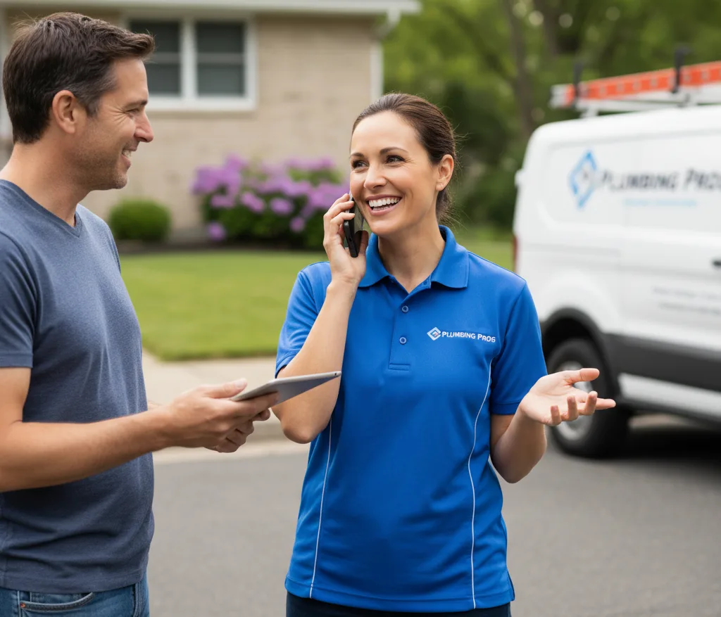 Grant Plumbing customer support in Lampe
